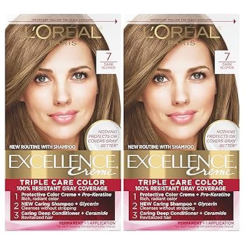 Amazon.com : L'Oreal Paris Excellence Creme Permanent Hair